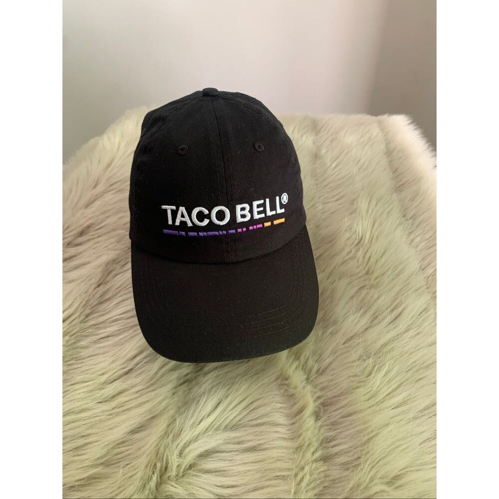 Taco Bell Black Logo Cap